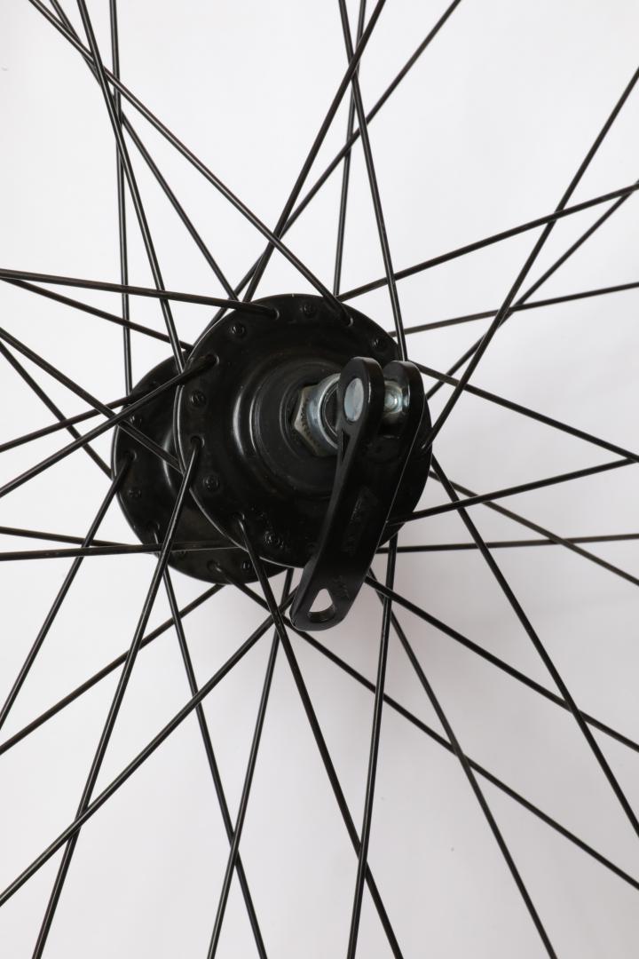Roata Fata Pegas 29'', 36H, Prindere disc in 6 suruburi, Neagra
