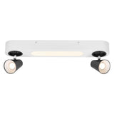 Spot LED dublu ajustabil Ledvance DECOR NEPTUNE, 20W, 1630 lm, lumina calda (3000K), IP20, 508mm, Alb, clasa energetica F