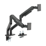 Brat monitor Serioux Fit Screen Size 17"-45" Weight Capacity (per screen) 2~20kg VESA Compatible 75x75,100x100 Tilt Range +50°~-20° Swivel Range +90°~-90°