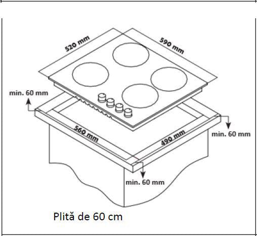 PLITA INCORPORABILA HEINNER HBH-S584WI-IX