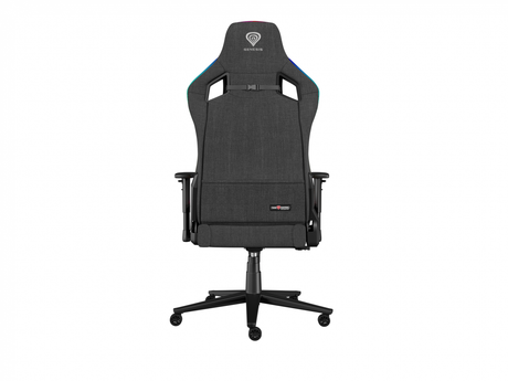 Scaun gaming Genesis TRIT 660, material textil, iluminare RGB, suporta pana la 150 kg, inaltime reglabila, spatar ajustabil, gri