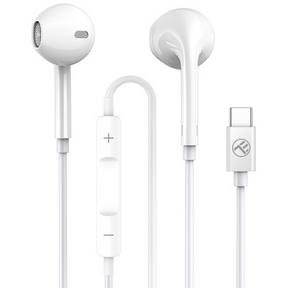 Casti in-ear Tellur Basic Urbs, Type-C, alb