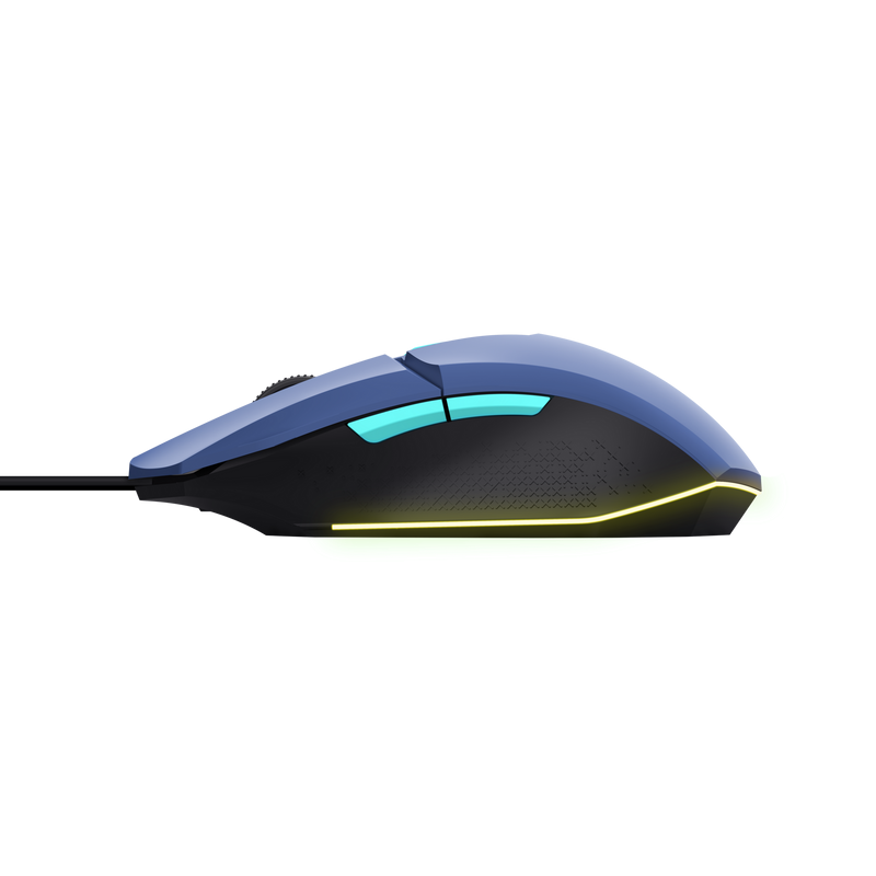 Mouse Trust GXT110W Felox cu fir 400 DPI, albastru