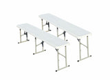 HEINNER SET MASA CU 2 BANCI PLASTIC PLIABILE