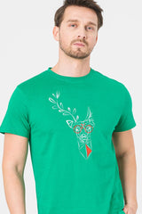TRICOU  CERB FAMILIE BARBATI   K GREEN-L
