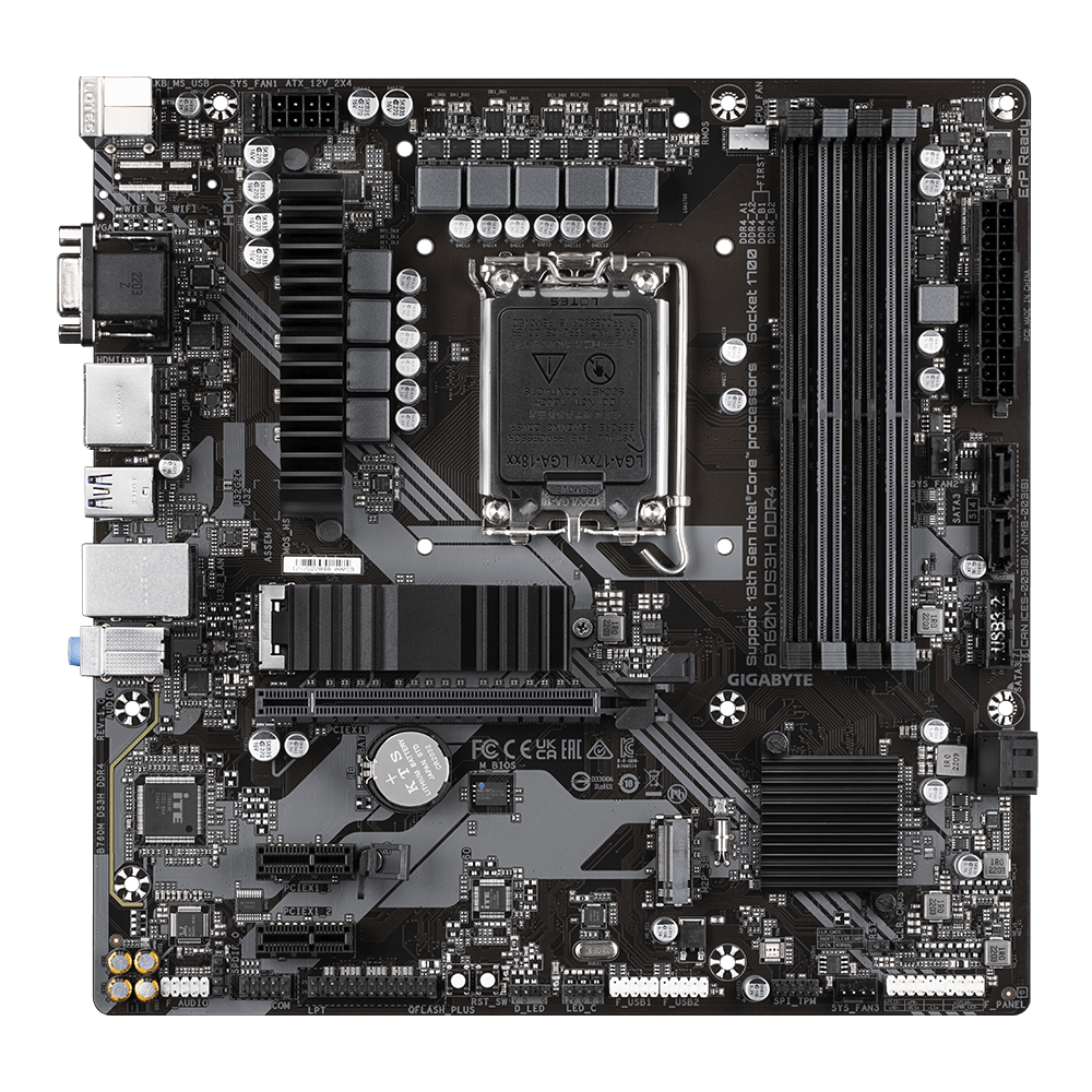 Placa de baza Gigabyte B760M DS3H DDR4 LGA1700