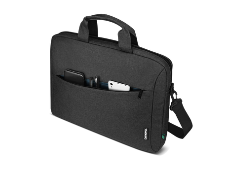 Geanta laptop Lenovo Topload T210 (ECO), 16", Negru, Functii: Rezistenta la apa, Tip inchidere: Fermoar, Material: Poliester, Dimendiuni (Lungime x Inaltime x Adancime): 390mm x 55mm x 275mm, Greutate: 0.456 Kg