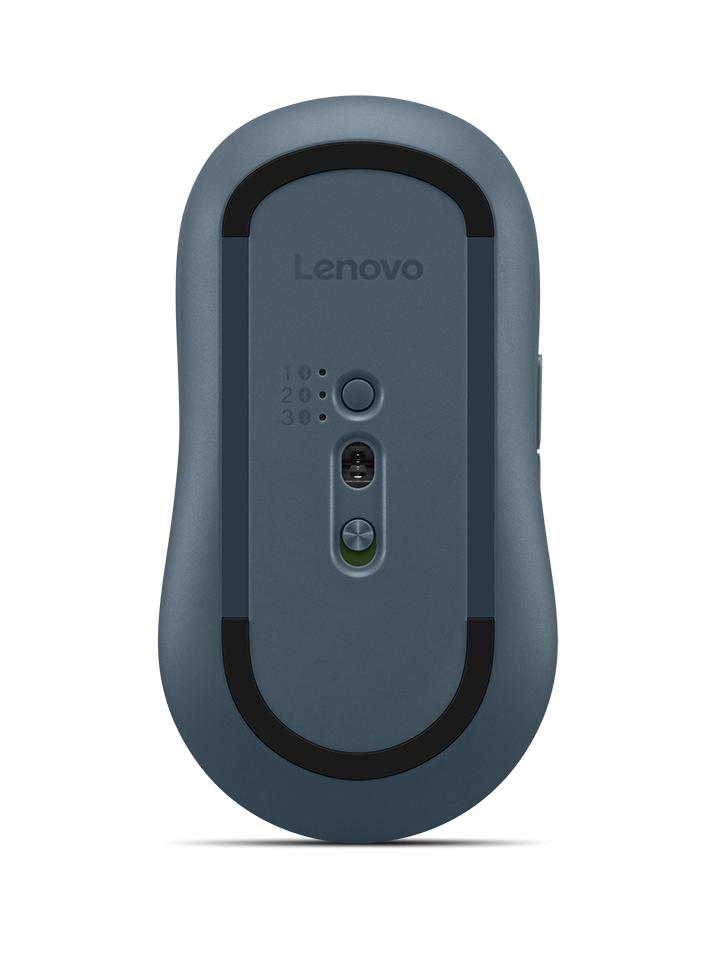 Mouse silentios Bluetooth Lenovo Yoga; pana la 4000DPI; tip: full size ambidextru; senzor: IR optic; numar de butoane: 6 (programabile); conectivitate: Bluetooth 5.3, se poate conecta la 3 dispozitive; greutate: 88g; compatibil cu Windows 10, Windows 11; include 1 x baterie de tip AA; culoare
