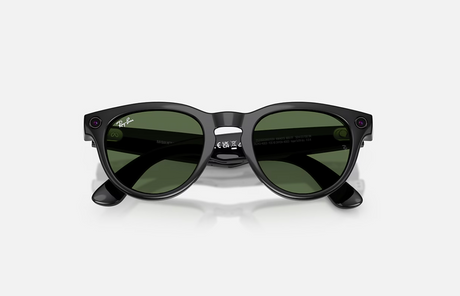 Ray-Ban Meta Headliner Gen 2 AI Glasses Shiny Black/G-15 Green RW4013 601/71 50