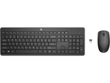 HP 235 Wireless Mouse and Keyboard Combo, Culoare: Negru, Dimensiuni: 44 x 14,62 x 2,76 mm (tastatură); 6,33 x 11,5 x 3,62 cm (mouse), Greutate: 0,5 kg (tastatură); 0,06 kg (mouse), Garantie 1 an