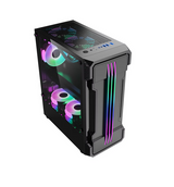 Carcasa PRO GAMING ZERG Mid Tower ARGB Negru