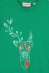 TRICOU  CERB FAMILIE COPII   K GREEN-8