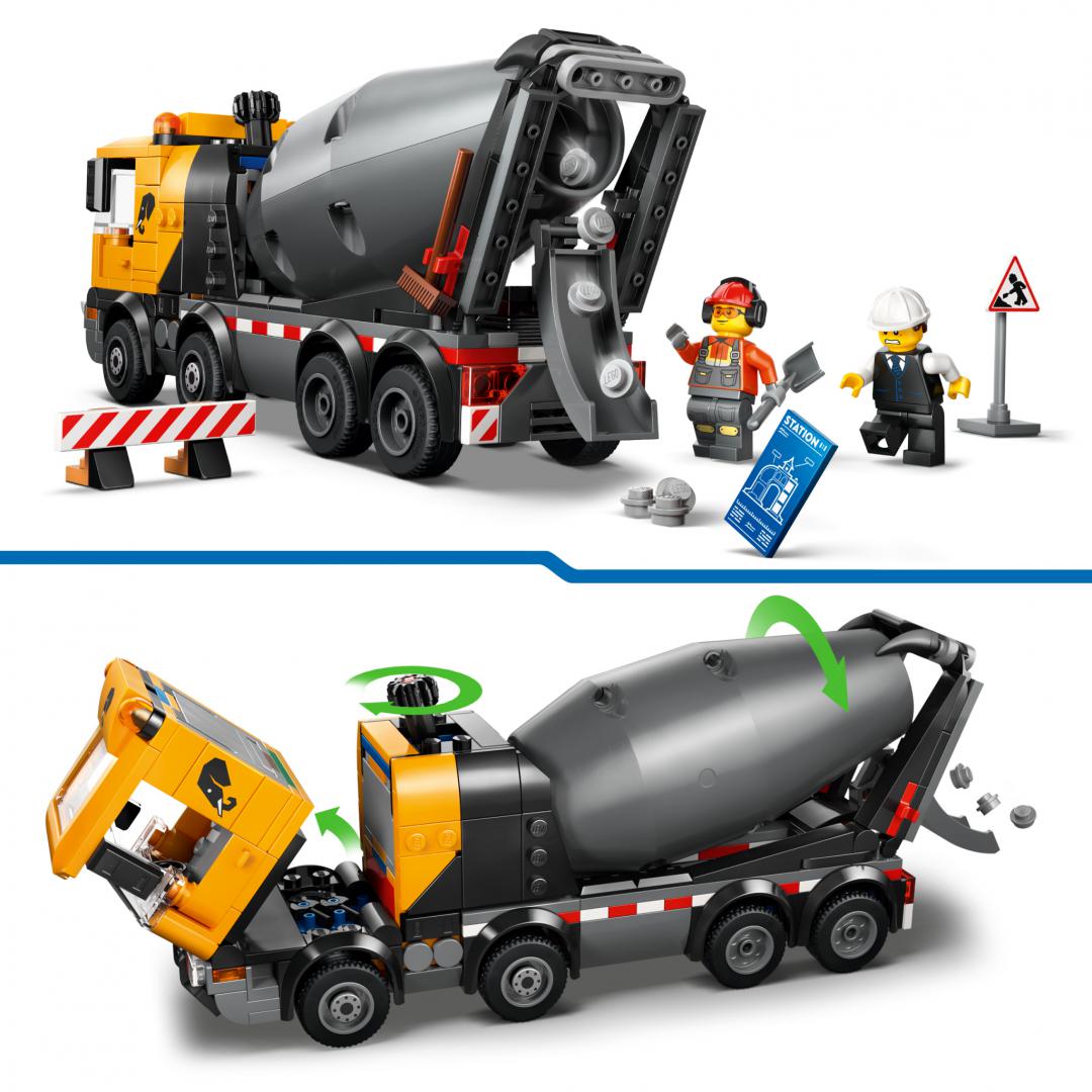 AUTOBETONIERA LEGO60478