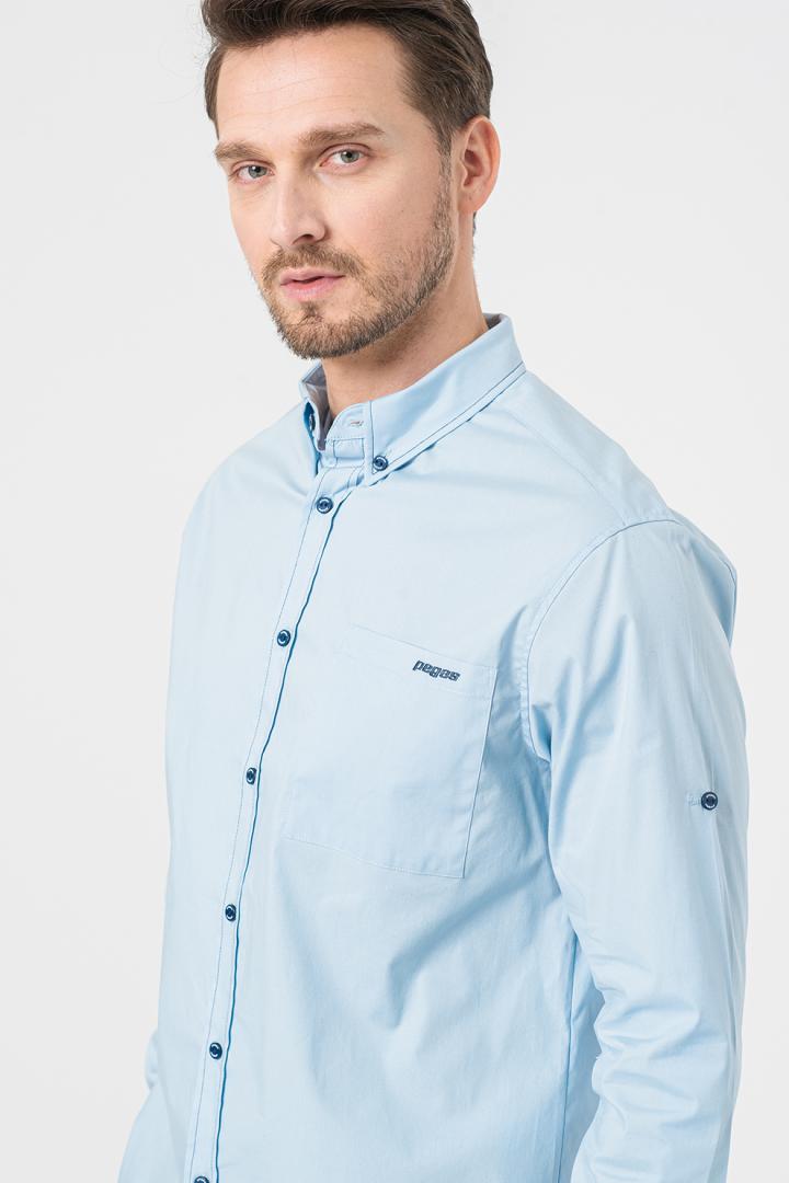 CAMASA CASUAL BARBATI LIGHT BLUE M