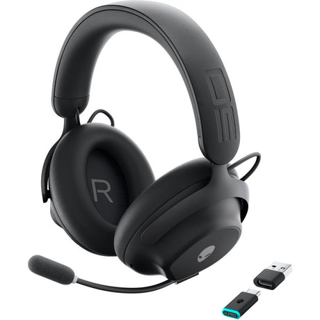 Casti Gaming Head-band Alienware Alienware Pro Wireless Gaming Headset, Wireless, Noise-Canceling, N/A