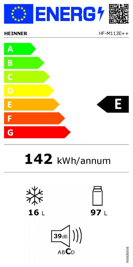 FRIGIDER HEINNER HF-M113E++