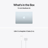 MacBook Air 13.6" Retina/Apple M5 (CPU 10-core, GPU 10-core, NeuralEngine16-core)/32GB/512GB - Sky Blue - INT KB (No Adapter) - 2026  (CTO from MDHH4RO/A)