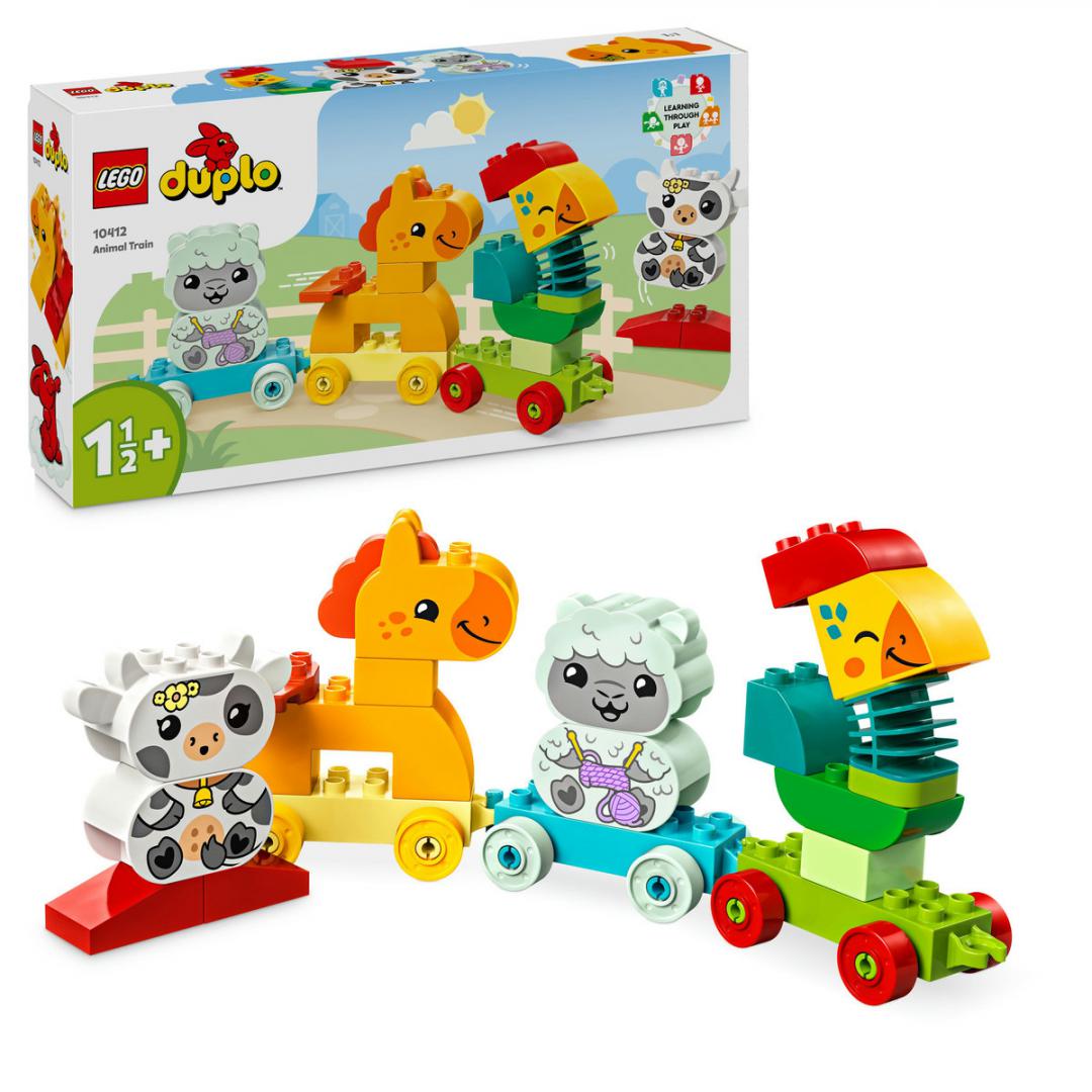 LEGO® DUPLO®  TREN CU ANIMALE 10412