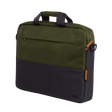 Geanta laptop Trust Lisboa, pentru laptopuri cu diagonala pana in 15.6", 2 compartimente, material POM, RPET Polyester, RPET, volum 2.1 L,  verde