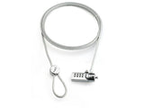 Cablu de securitate laptop Natec, lungime cablu 180 cm, material metal, gri
