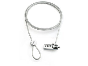 Cablu de securitate laptop Natec, lungime cablu 180 cm, material metal, gri