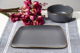 SET 6 PLATOURI CERAMICA 32x20 CM, CALYPSO, ART OF DINING BY HEINNER