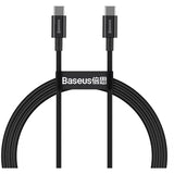 Cablu alimentare si date Baseus Superior, Fast Charging Data Cable pt. smartphone, USB la Lightning Iphone 2.4A, 1m, negru