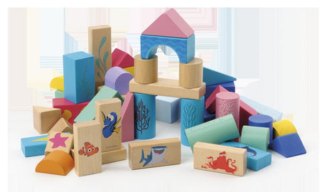WOODEN BLOCKS - 50 PCS - DORY