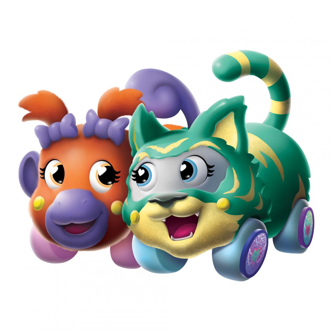 Ritzy Rollers Monkey and Tiger
