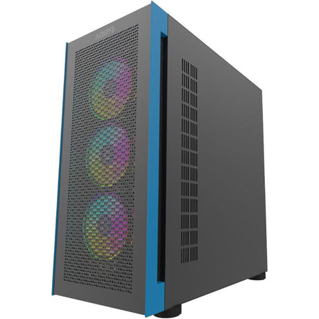 Carcasa Aqirys Sargas Mid Tower NEGRU