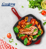 TIGAIE GRILL FONTA 26.5X4.5 CM, RED LINE, COOKING BY HEINNER