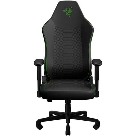 Scaun Razer Iskur V2 X NewGen, tip spuma spumă turnată PU, suport lombar integrat, tetieră reglabilă, cotiere 2D, clasa de ridicare pe gaz 4, negru/verde