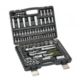 HR TRUSA 108 PIESE  1/4"&1/2" CR-V