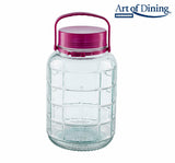 BORCAN STICLA CU CAPAC PLASTIC 5L ,ART OF DINING BY HEINNER