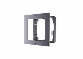 Panou frontal pentru un modul videointerfon modular Hikvision DS-KD-ACW1; montare aplicata; material aluminiu; dimensiuni: 117mm x 1 07mm ×4mm;