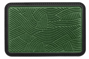 COVORAS INTRARE ANTIDERAPANT CU MARGINE CAUCIUCATA 40X60 CM, VERDE, HEINNER HOME