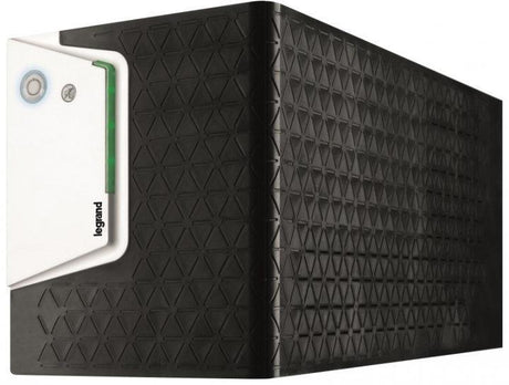 UPS Legrand KEOR SP 600, 600VA/360W, 1x IEC + 1x German standard sockets, USB HID, baterie 1x  12V 7Ah, stabilizator electronic (AVR), 230V, forma Tower, tehnologie Line interactiv, dimensiuni 120 x 138 x 330mm