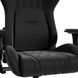 Scaun Gaming Hator Darkside 3M Fabric, pana in 120 kg, Negru