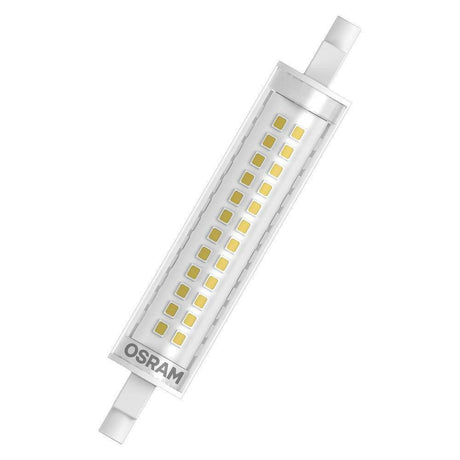 Bec LED Osram SLIM LINE, R7s, 12W (100W), 1521 lm, lumina calda (2700K) ,118mm, Ø20mm
