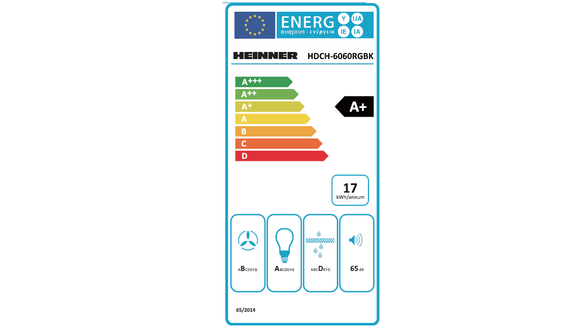HOTA DECORATIVA HEINNER HDCH-6060RGBK