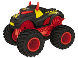 MASINA CU LUMINI SI SUNETE, REV TREDZ ROSU, HOT WHEELS