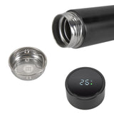 TERMOS INOX 450 ML, CU INDICATOR LED PENTRU TEMPERATURA, NEGRU, ART OF DINNING BY HEINNER