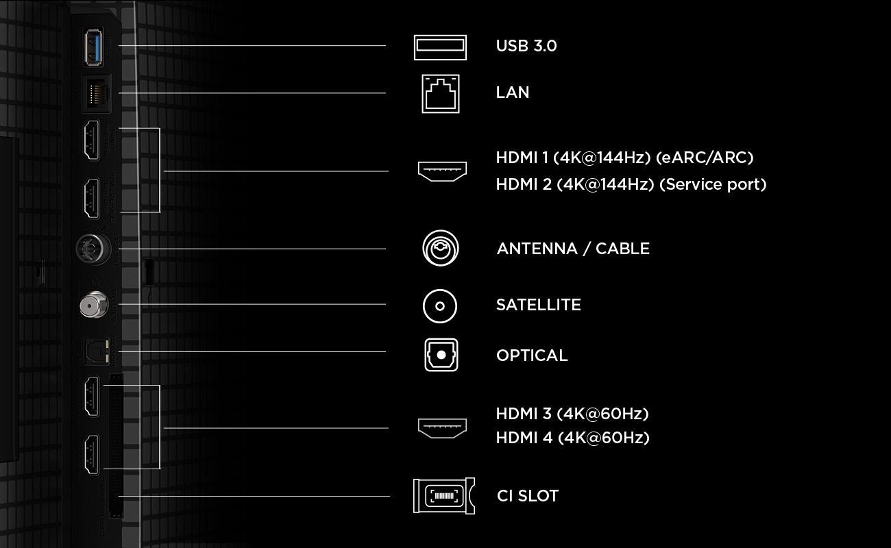 Televizor TCL QD-MiniLED 75T8D, 189 cm, Smart Google TV, 4K Ultra HD, 144Hz, Onkyo