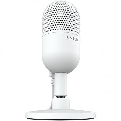 Microfon Razer Seiren V3 Chroma RGB USB, frecventa raspuns 20 Hz - 20000 Hz, sensibilitate 110 dB (THD > 1% at 1 kHz), alb