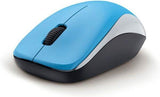 Mouse Genius NX-7000 wireless, PC sau NB, wireless, 2.4GHz, optic, 1200 dpi, butoane/scroll 3/1, albastru