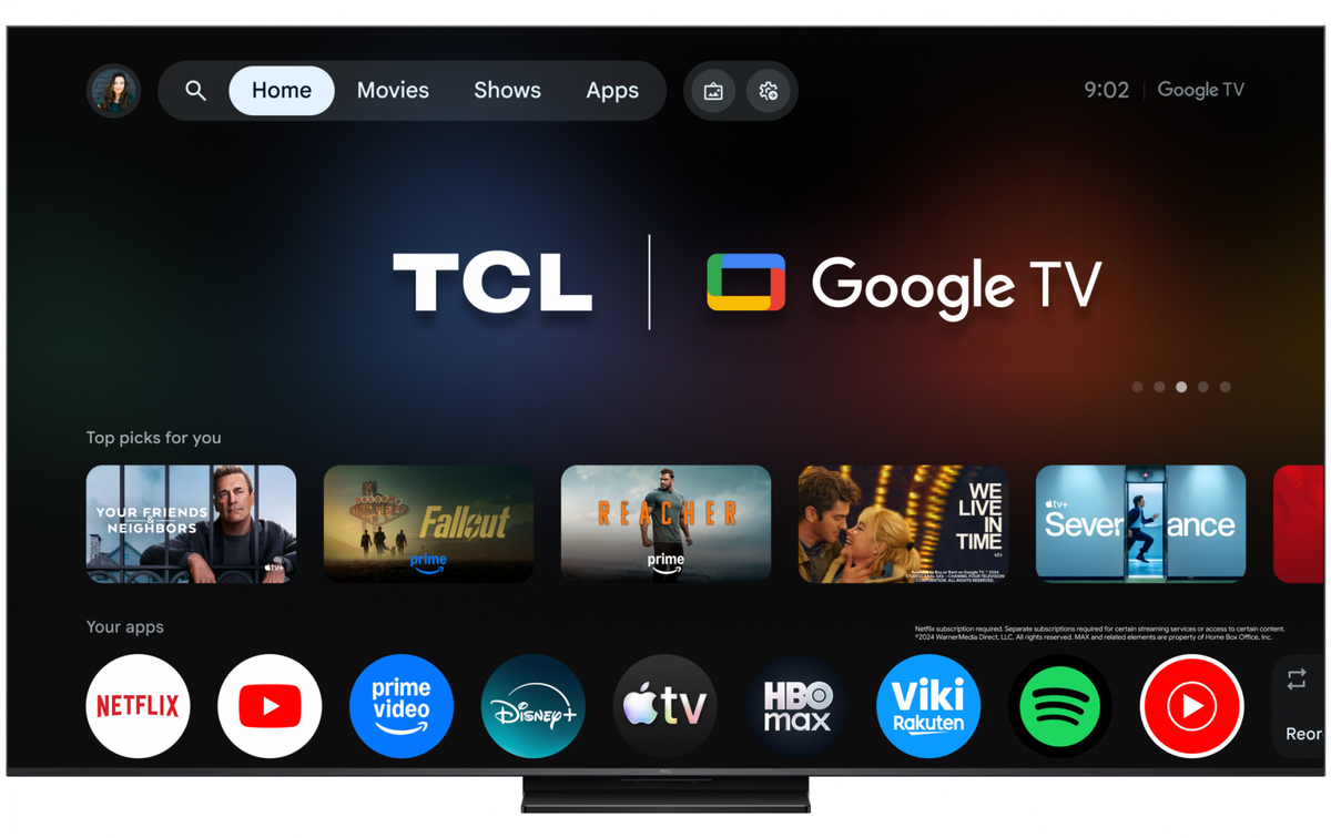 Televizor QD-MiniLED TCL 65MQLED75L, 164 cm, Smart Google TV, 4K (Model 2026)