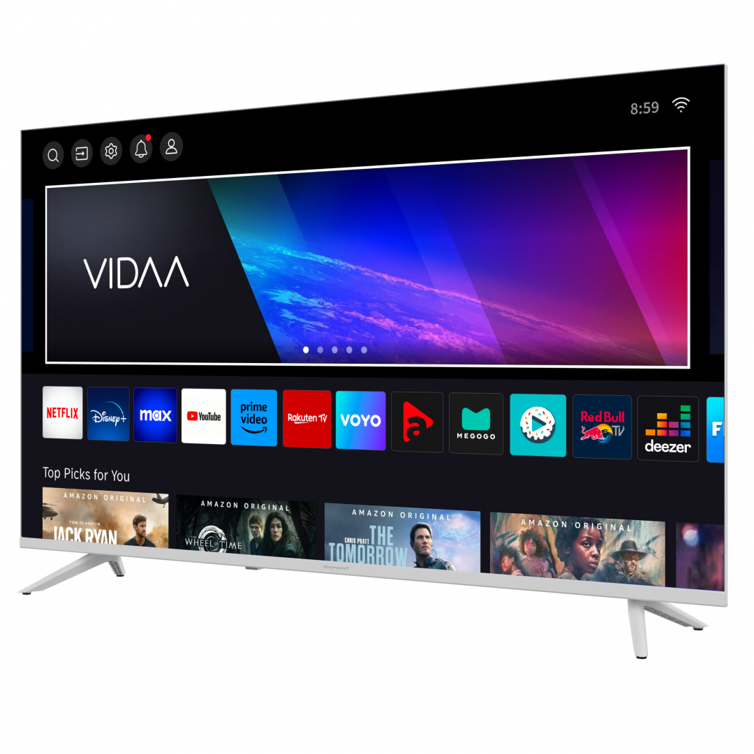 LED TV DIAMANT SMART 32HL4331H/C, 80 cm, HD, Alb, VIDAA
