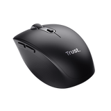 Mouse Trust Ozaa compact, rezolutie maxima 3200 DPI, interfata USB-A, USB-C, negru