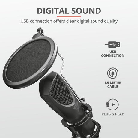 Microfon Trust GXT 232 Mantis Streaming Mic