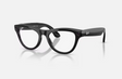 RayBan Meta SKYLER High Bridge Fit - Shinny Black - Amethyst Transitions® Gen2